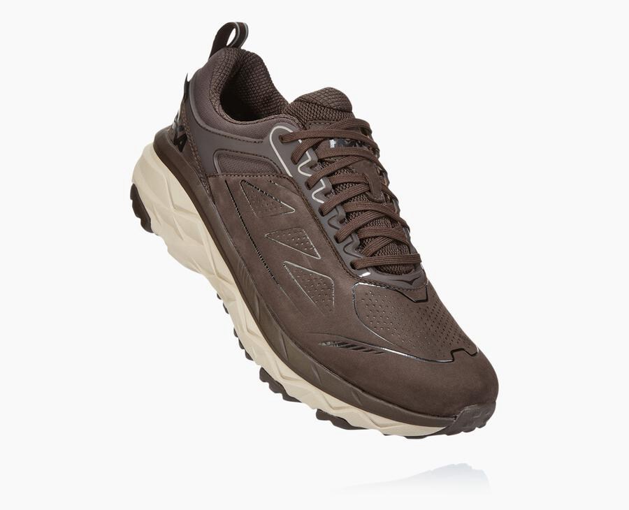 Hoka Australia One One Challenger Low GORE-TEX - Mens Trail Shoes Brown - TCEHO-3289